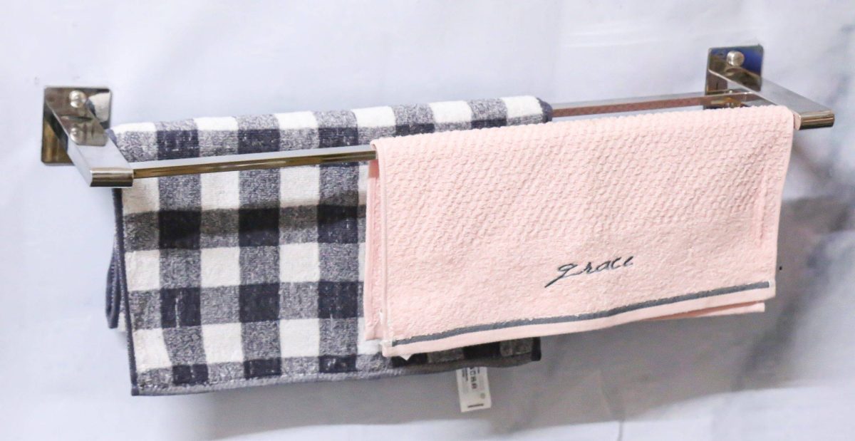 N165 ( K3865 - Double Towel Bar - 60cm ) - Image 3