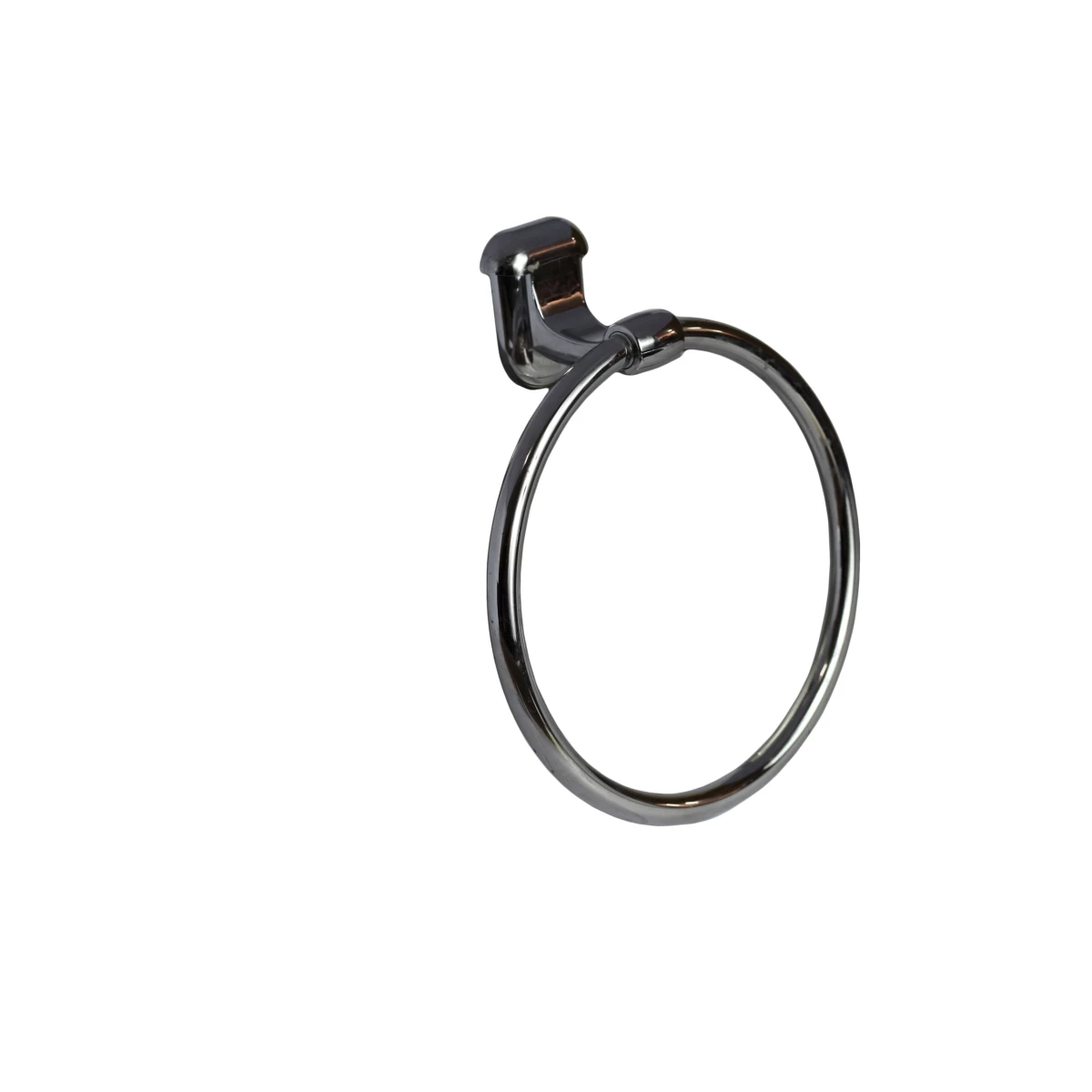 N087 ABS-Chrome Plastic Towel Ring