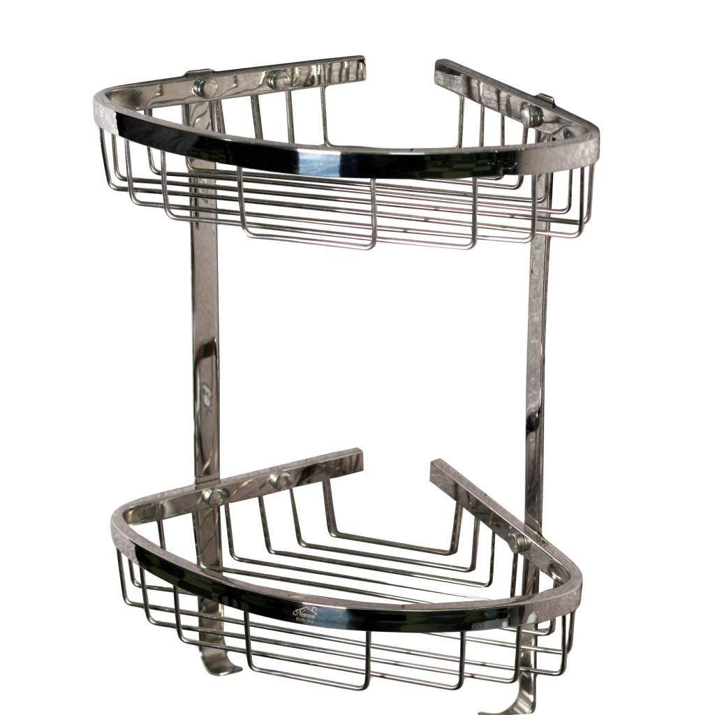 N066 ( K044SS304 Single Wire Corner Shelf ) Nemsi Holdings