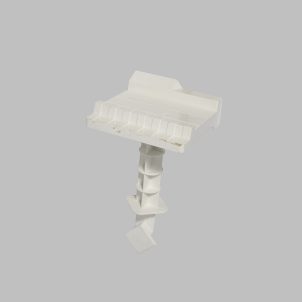 N090 ( ABS White Plastic Tissue Holder with a Phone Stand )