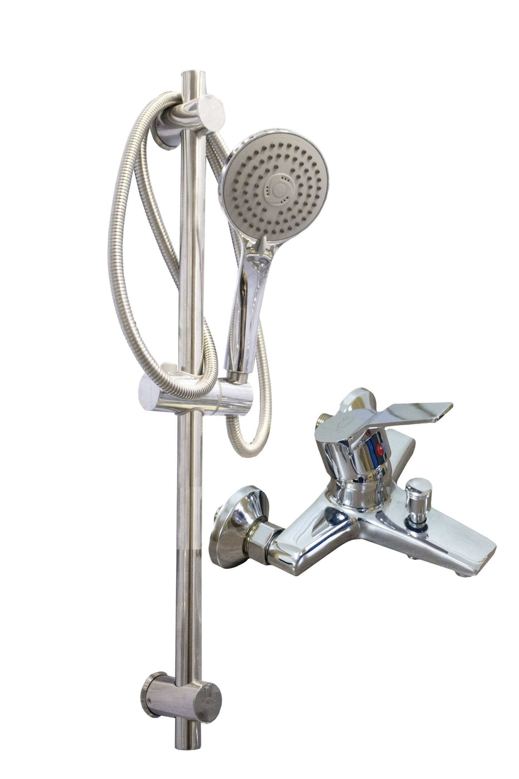 EG6036 ( Bathroom Mixer with Rail and 12cm Adjacent Shower Hand ...