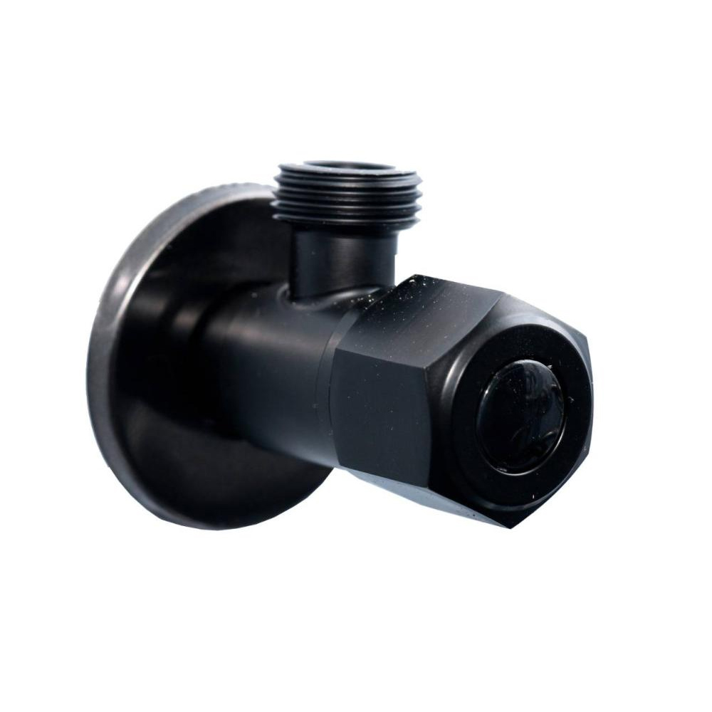 One ( 1 ) Way Angle Valve Matt Black finish in Kenya