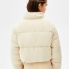 Short Nylon-Effect Puffer Jacket - Image 2
