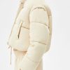 Short Nylon-Effect Puffer Jacket - Image 3