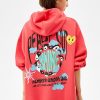 Rose Printed Hoodie - Image 2