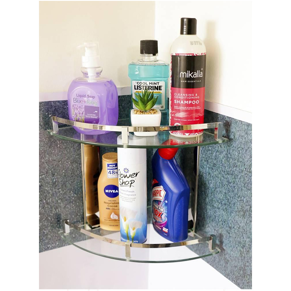 Bathroom & Kitchen Corner Shelf