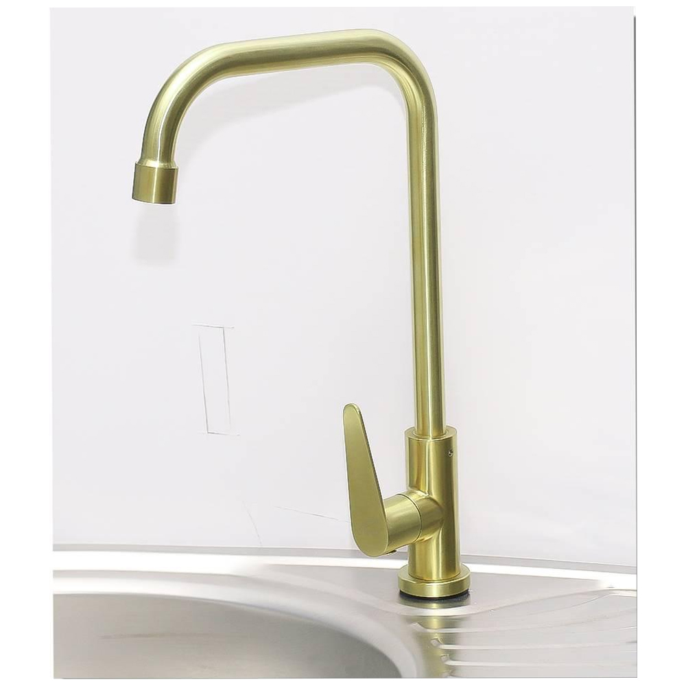 Brushed Gold Kitchen Pillar Tap in Kenya l Kitchen Bib Taps in Nairobi Kenya