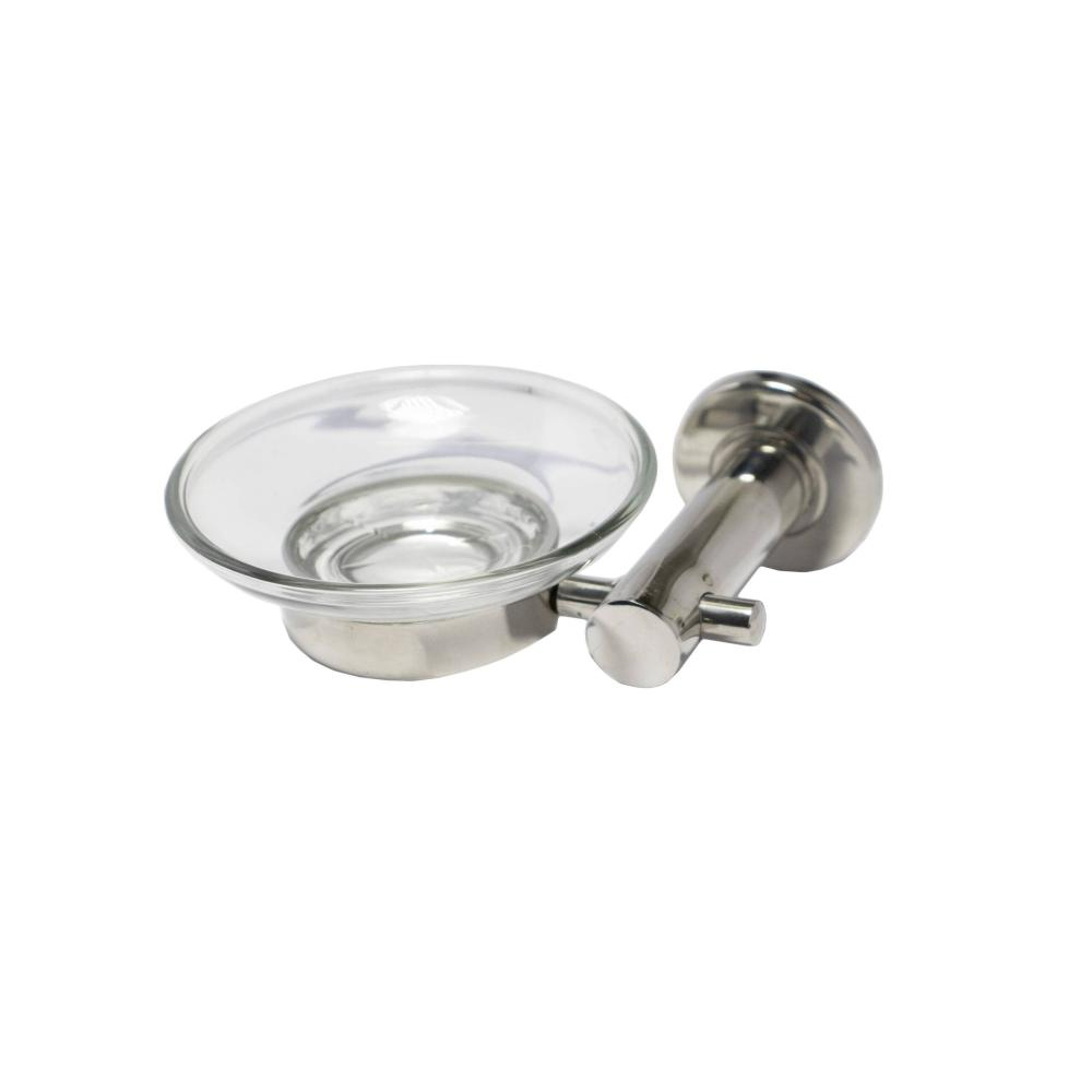 Chrome Soap Holder in Nairobi, Kenya | Toilet, Washroom & Bathroom Accessories in Kenya | Silver Chrome Mirror Finish Soap Dish - Holder