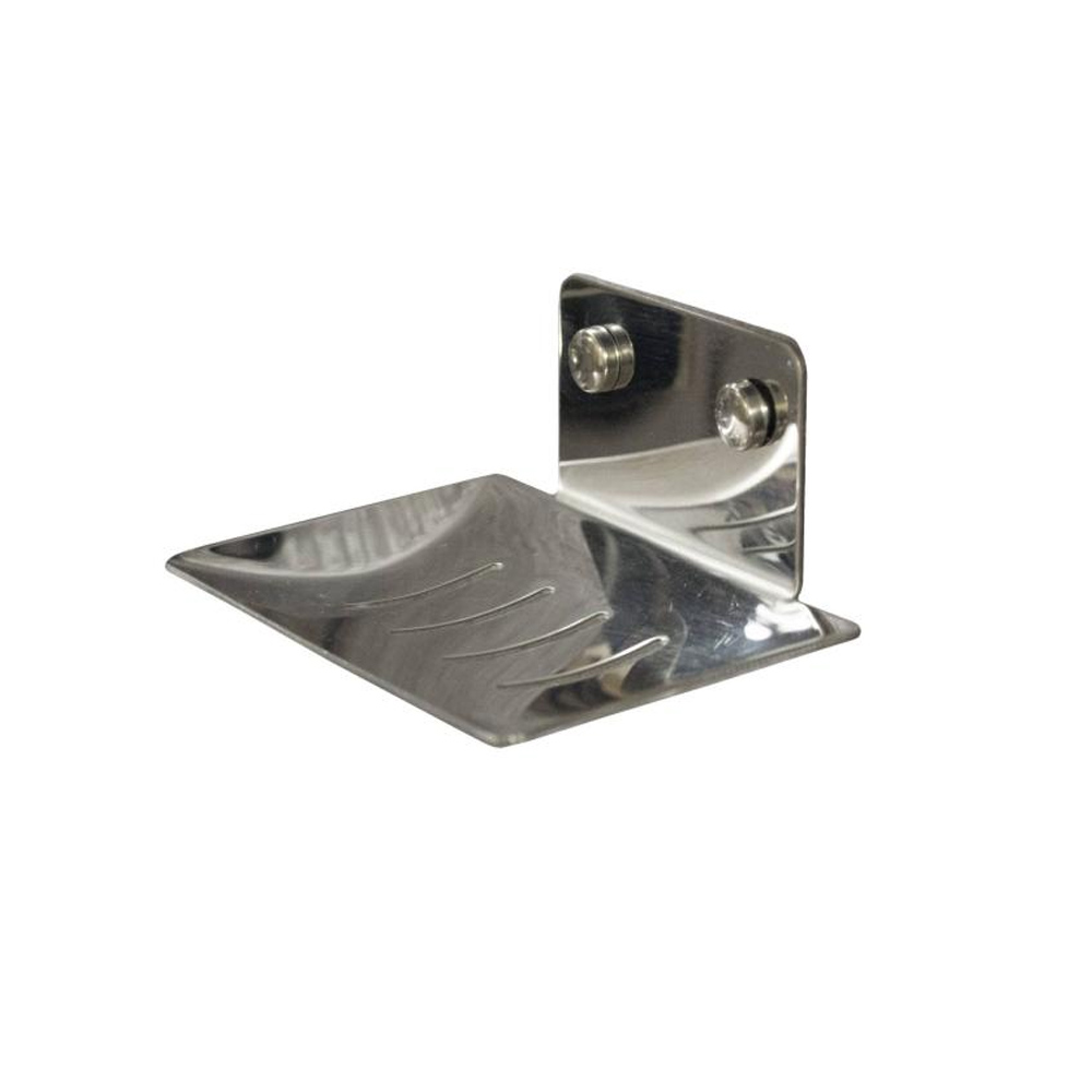 Chrome Soap Holder in Nairobi, Kenya | Toilet, Washroom & Bathroom Accessories in Kenya | Silver Chrome Mirror Finish Soap Dish - Holder