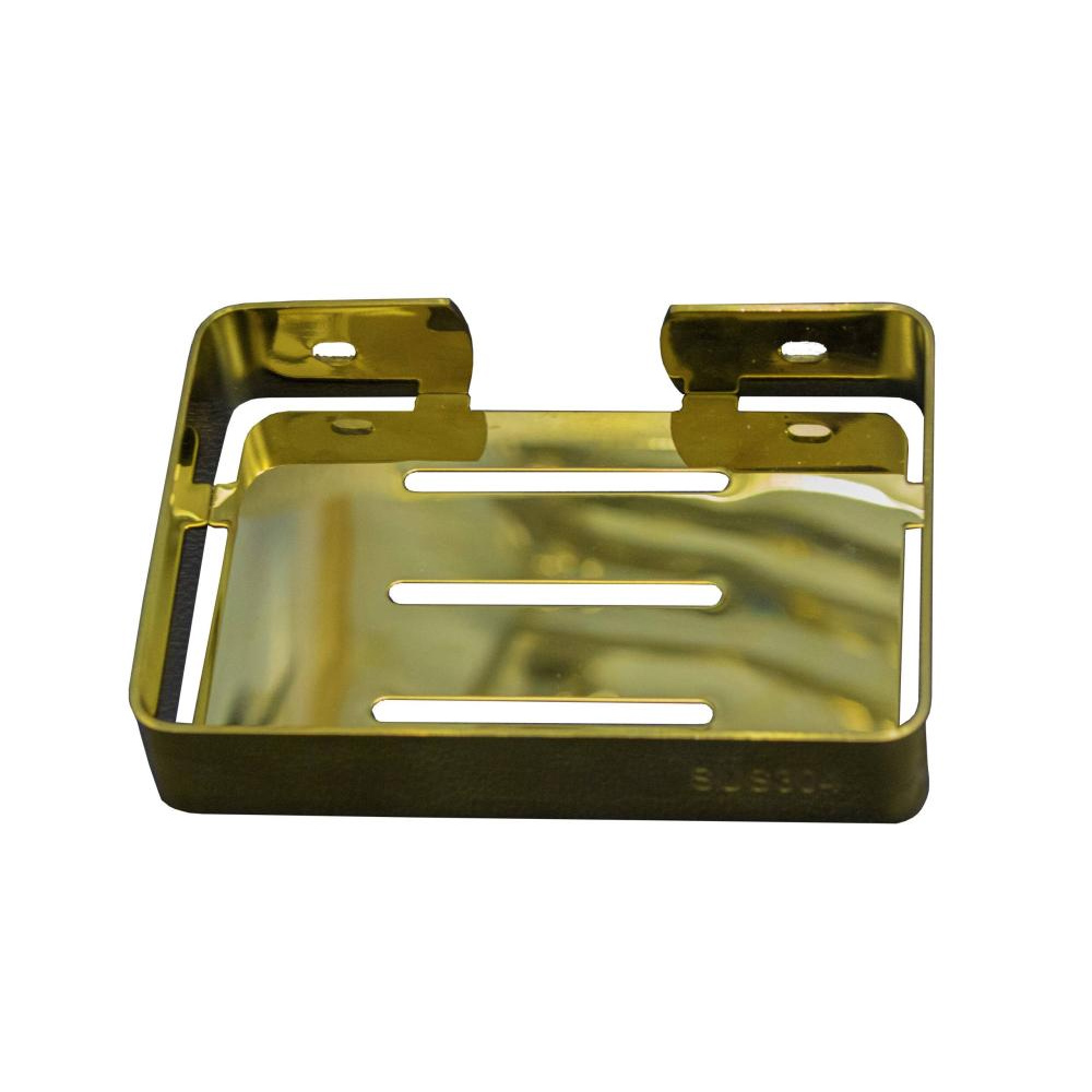 Gold Soap Holder in Nairobi, Kenya | Toilet, Washroom & Bathroom Accessories in Kenya | Silver Gold Finish Soap Dish - Holder