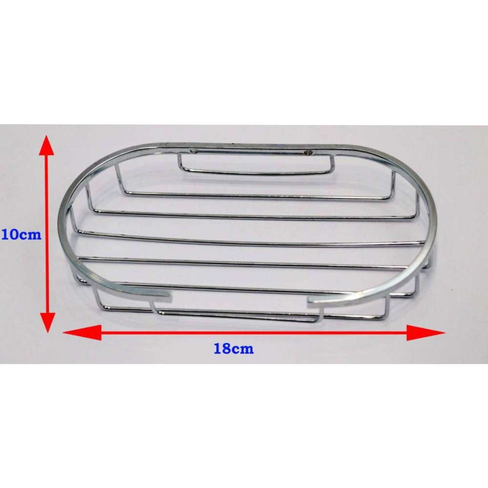 Chrome Soap Holder in Nairobi, Kenya | Toilet, Washroom & Bathroom Accessories in Kenya | Silver Chrome Mirror Finish Soap Dish - Holder