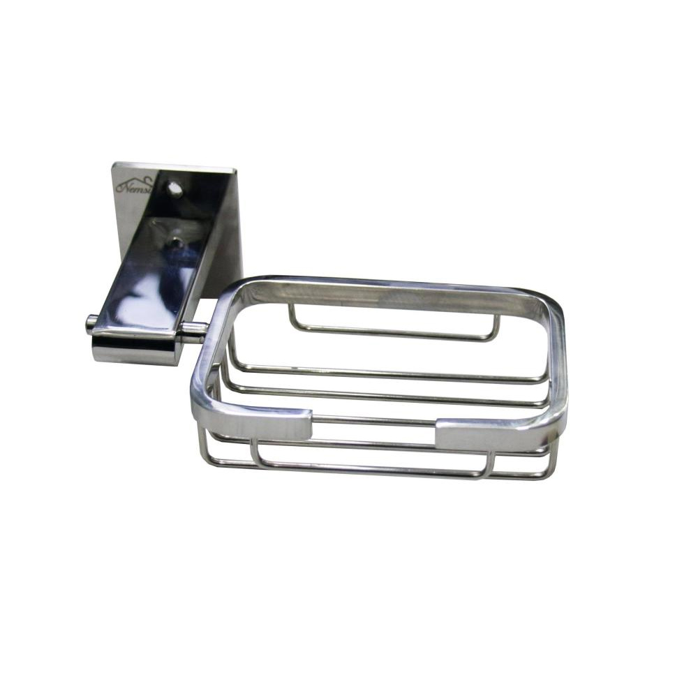 Chrome Soap Holder in Nairobi, Kenya | Toilet, Washroom & Bathroom Accessories in Kenya | Silver Chrome Mirror Finish Soap Dish - Holder