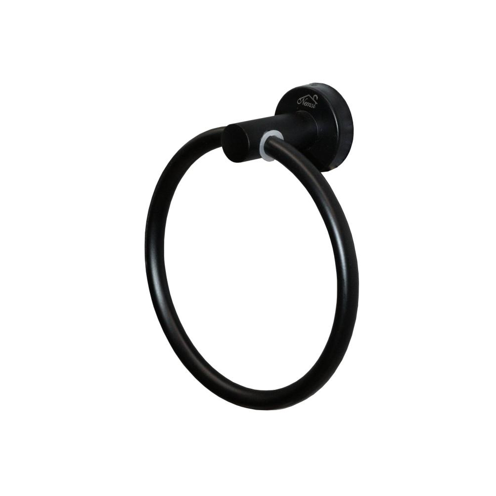 Nemsi Towel Ring – Black Towel Ring - Towel Holders in Kenya - Bathroom Accessories in Kenya