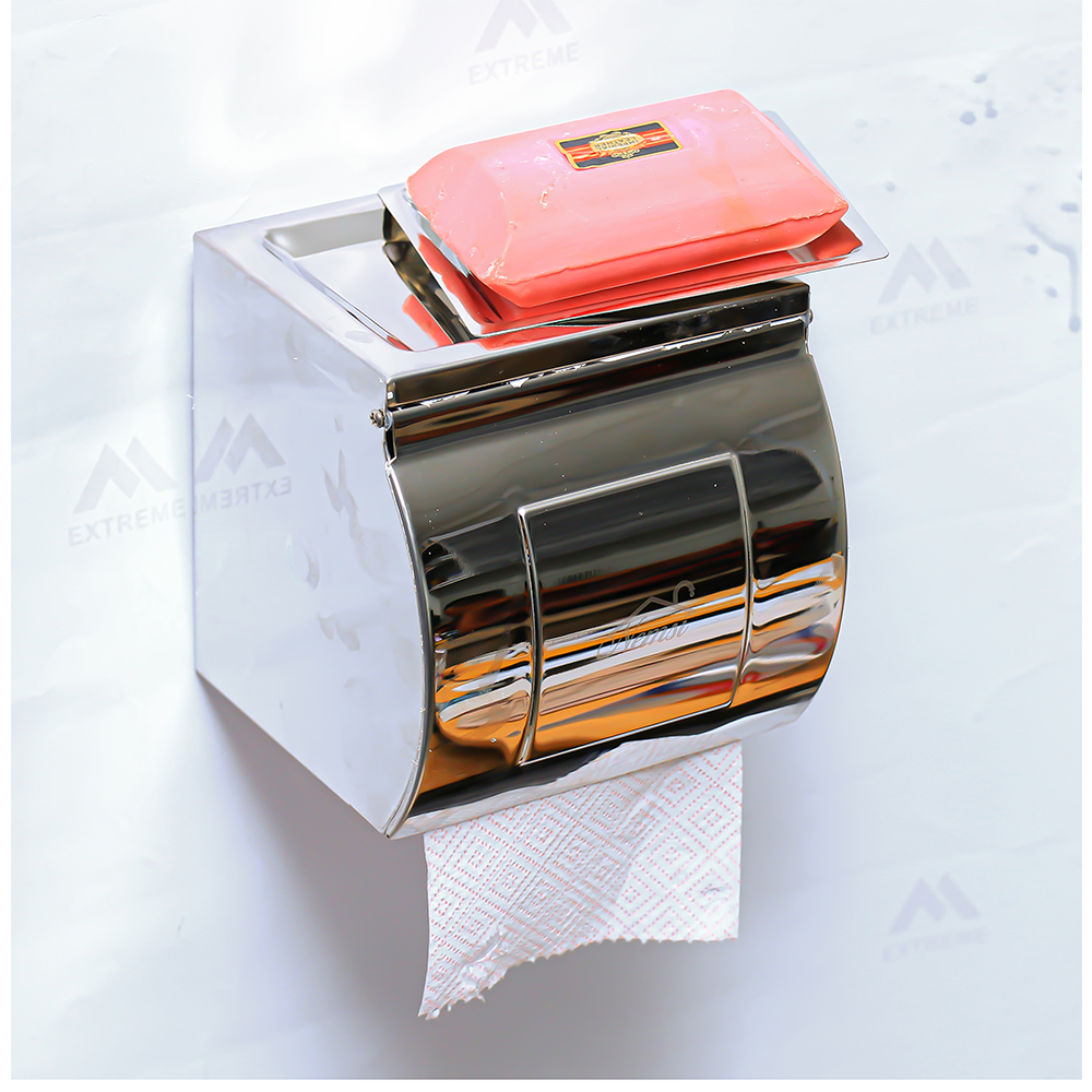 Get Mirror Box Tissue Paper Holder - Stainless Steel| Buy Tissue Holder |