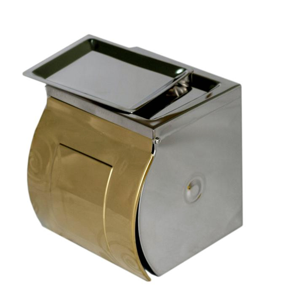 Get Gold Box Tissue Paper Holder - Stainless Steel| Buy Tissue Holder |