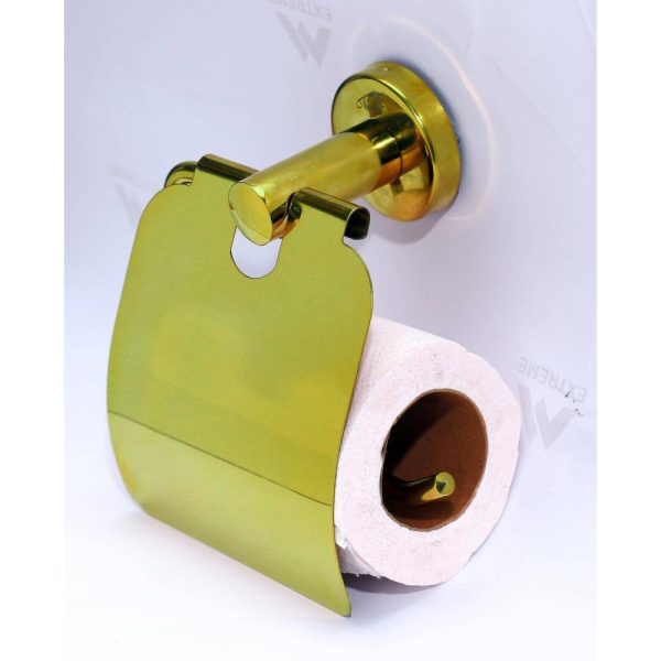 Get Gold Tissue Paper Holder - Stainless Steel| Buy Tissue Holder |