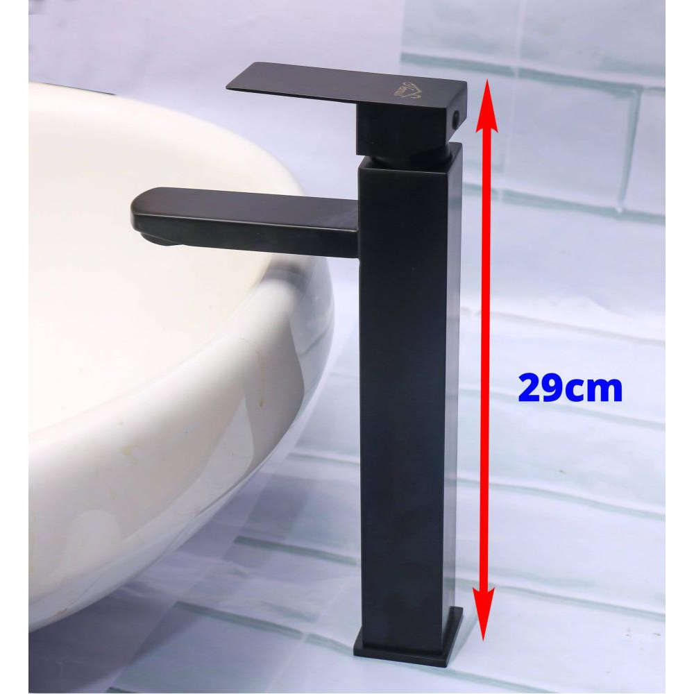 Table Top Black Square Basin Mixer Tap in Nairobi Kenya