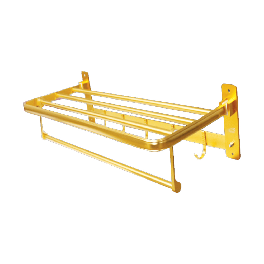 Stainless Steel Aluminum Champagne Towel Rack in Nairobi, Kenya | Bathroom Accessories in Nairobi, Kenya | Towel Holders in Nairobi, Kenya