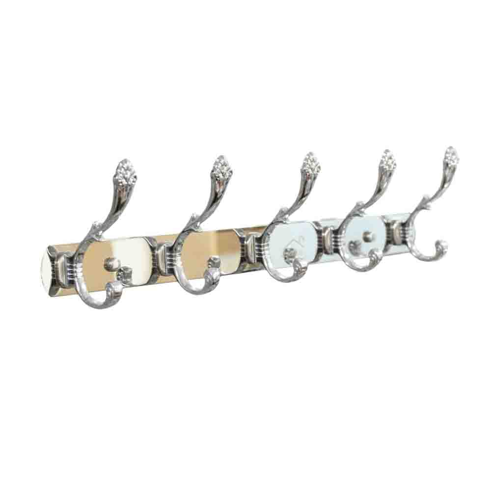 Five (5) Towel and Robe Hooks in Nairobi Kenya -Mirror Finish