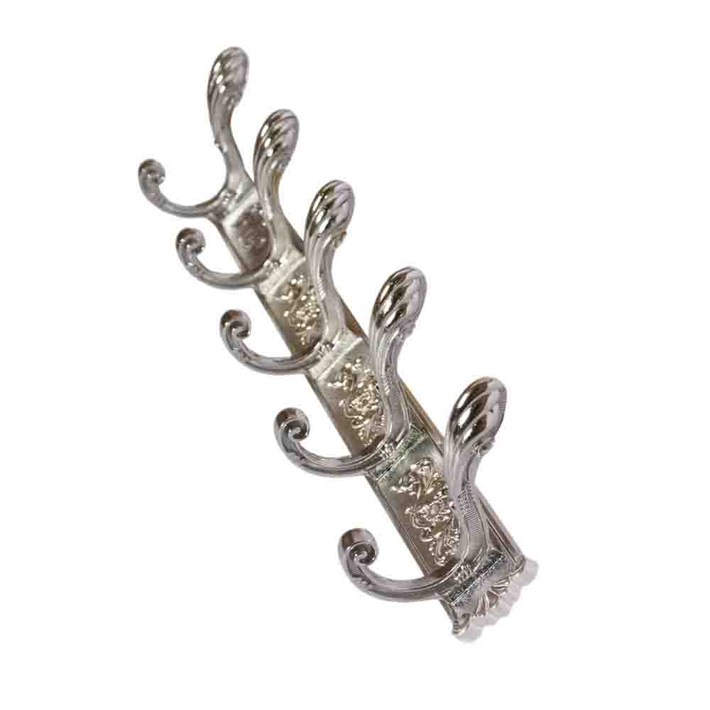 Four (4) Towel and Robe Hooks in Nairobi Kenya -Orient Silver Finish