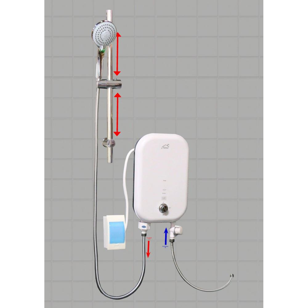 Instant Shower - Instant Water heater with Inbuilt pump