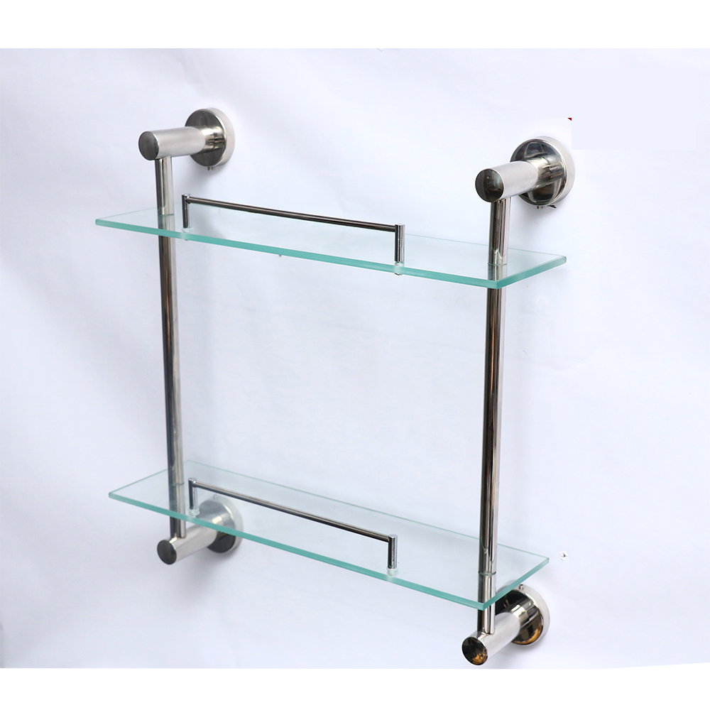Double glass shelf mirror, mirror glass shelf, quality glass shelf in Kenya, double glass shelf