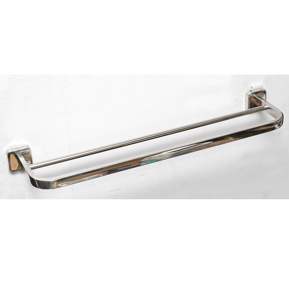 double towel bar with square base, square base double towel bars, double towel bars, towel bars, double towel bars in kenya, square base towel bars in kenya