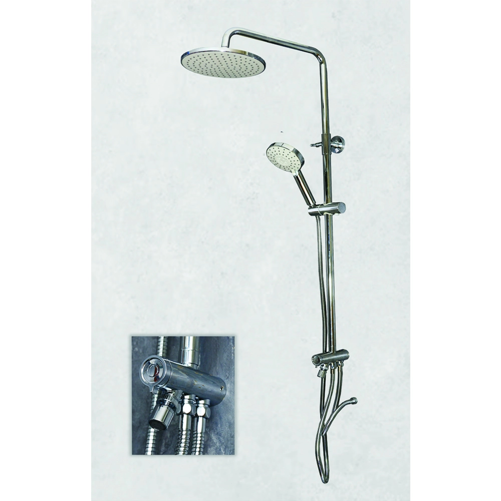 3 way shower mixer Chrome