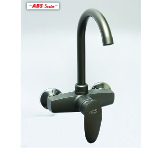 ABS Gun grey Wall Kitchen Mixer - Plastic Mixer Taps in Kenya