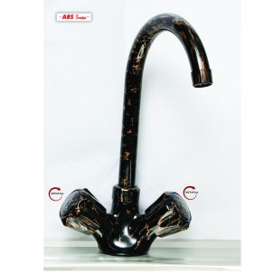 ABS Marble Black Kitchen Mixer 2 nobs - Plastic Mixer Taps in Kenya