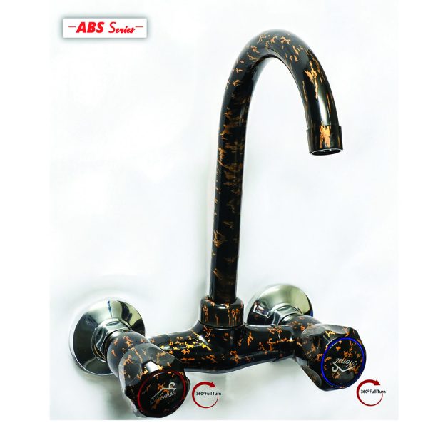 ABS Marble Black Wall Kitchen Mixer - Plastic Mixer Taps in Kenya