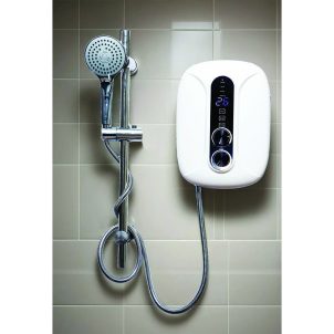 Instant shower with Pump and handrail