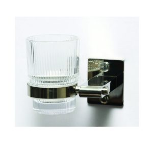 Single Square Mirror Tumbler Holder