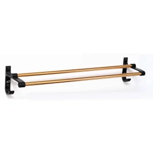 Champagne Aluminium Double Towel Bar