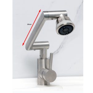 Swivel (ss304) Kitchen Mixer -brushed Nickel