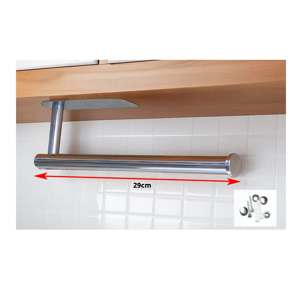 N341 – Kitchen Paper /t.holder (screw/3m  ) 29cm-mirror