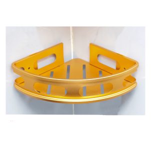 High Density Single Corner Shelf-champagne Gold